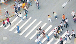 Peatones y seguridad vial