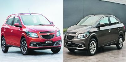 Chevrolet presentó el Prisma y el Onix