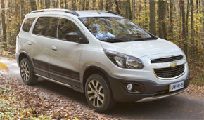La Chevrolet Spin Activ se lanzará en Argentina en el 1er Trimestre del 2015