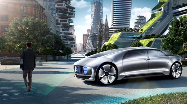 Mercedes-Benz F 015, el auto sin conductor que marca el futuro de la marca