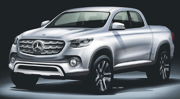 La pick-up Mercedes-Benz