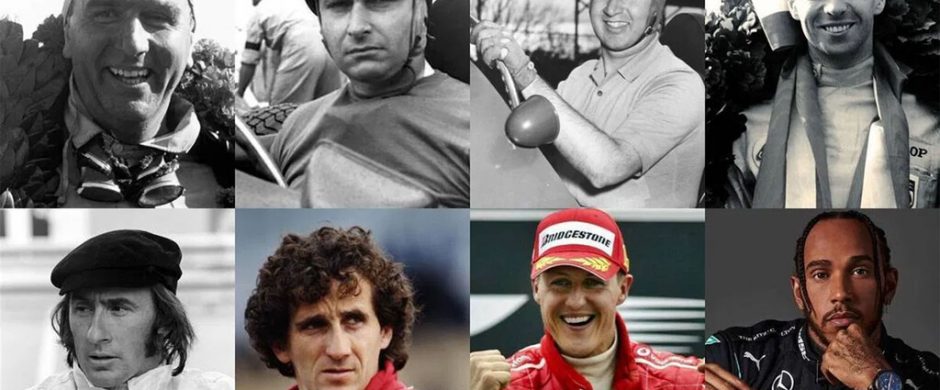 Los pilotos más ganadores de la F1 Los pilotos más ganadores de la F1