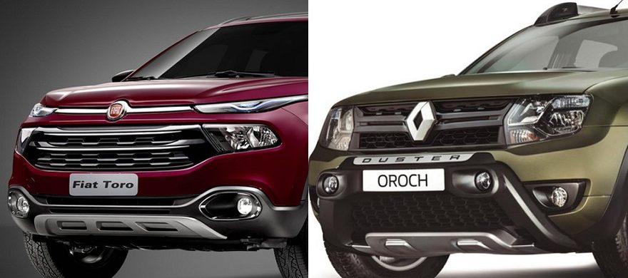 Renault Duster Oroch o Fiat Toro Renault Duster Oroch o Fiat Toro