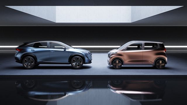 Nissan IMk y Ariya, los prototipos de vehículos eléctricos