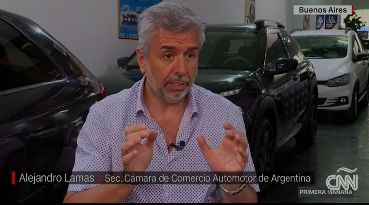 Alejandro Lamas: «Comenzamos el segundo semestre con una baja del 12,57% en vehículos usados» Alejandro Lamas: «Comenzamos el segundo semestre con una baja del 12,57% en vehículos usados»